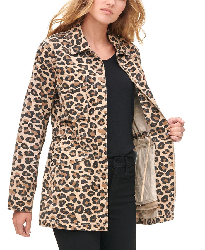 Levi's Women's Leopard Print Jacket & Reviews - Women - Macy's