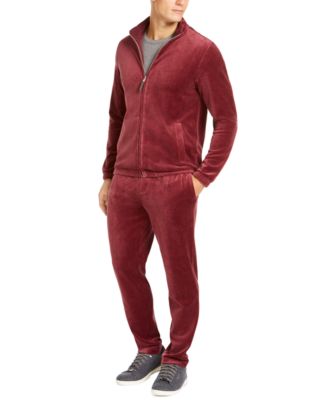 macy's velour jogging suits