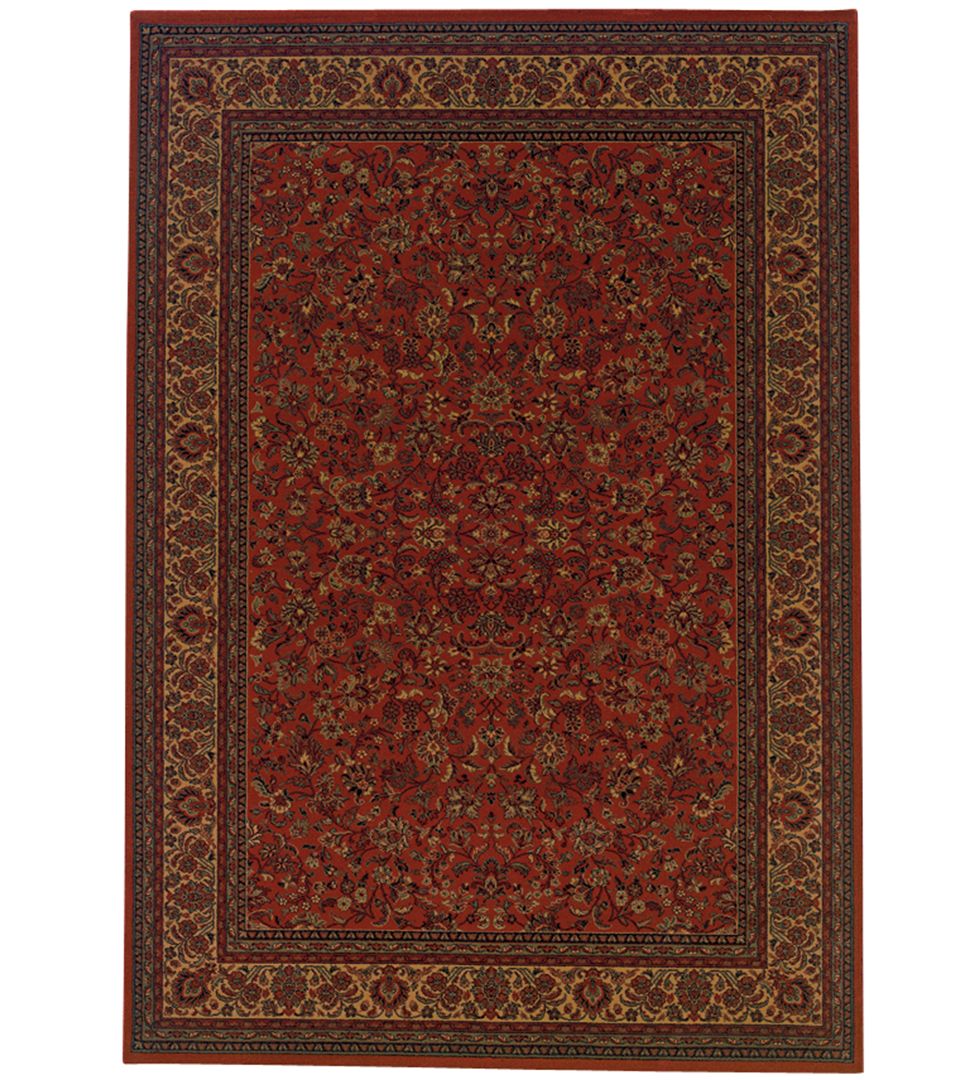 Couristan Area Rug, Himalaya Collection Royal Sanskrit Persian Red 2