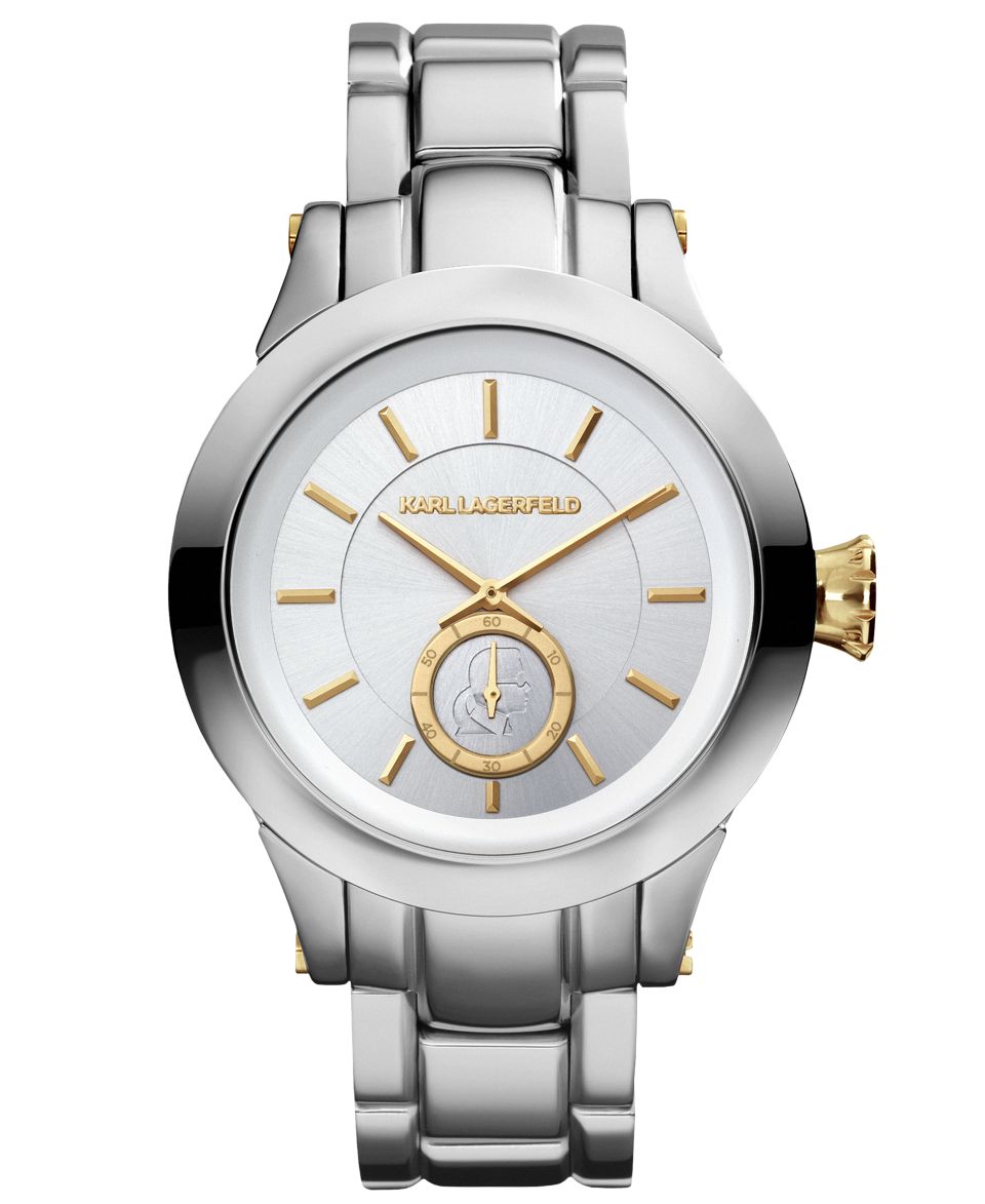 Karl Lagerfeld Unisex Stainless Steel Bracelet Watch 40mm KL1210   Watches   Jewelry & Watches