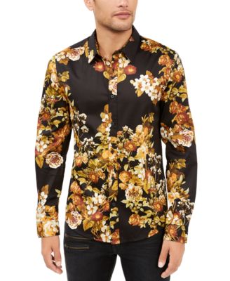 guess floral shirt