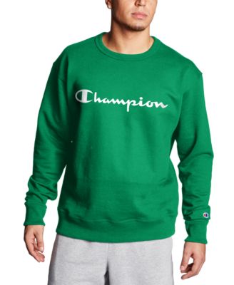 green champion sweatshirt mens
