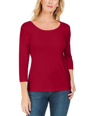 karen scott macys tops