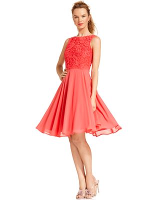 Isaac Mizrahi Dress, Sleeveless Swing - Women - Macy's