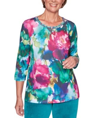 alfred dunner petite tops macys