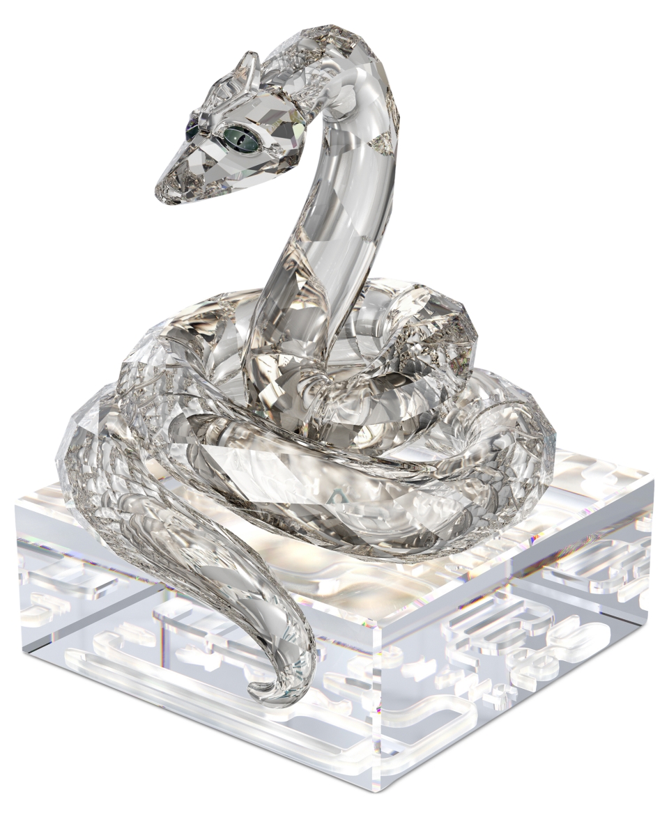 Swarovski Collectible Figurine, Chinese Zodiac Snake