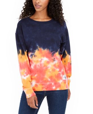 macy's tie dye sweatshirt