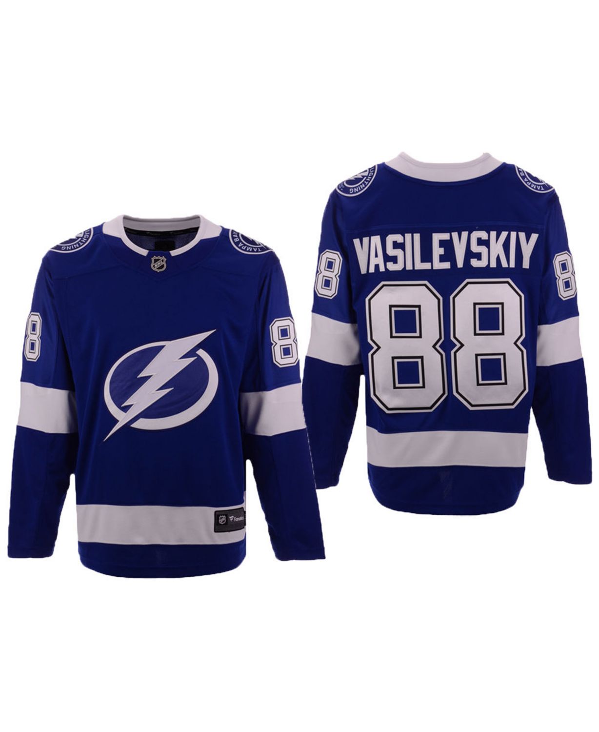 Outerstuff Big Boys Andrei Vasilevskiy Tampa Bay Lightning Player Replica Jersey & Reviews - Sports Fan Shop By Lids - Men - Macy's