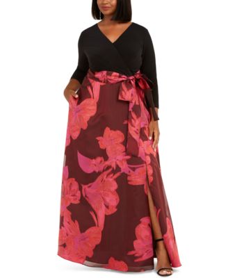 adrianna papell plus size dresses macy's