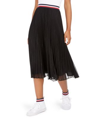 tommy jeans pleated skirt