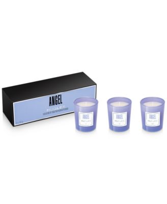 angel perfume gift set with candle