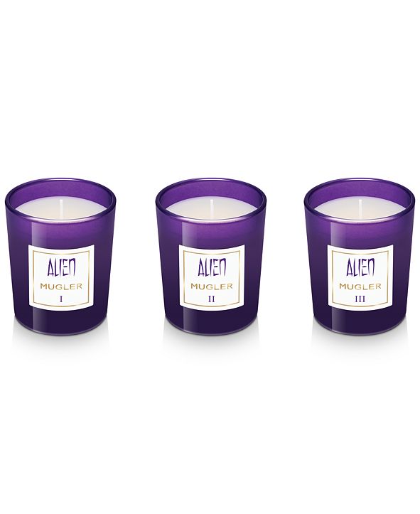 Mugler 3Pc. ALIEN Candle Gift Set & Reviews All Perfume Beauty