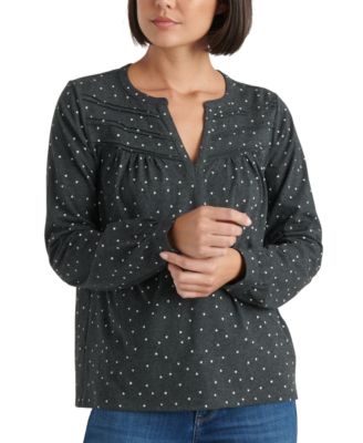macys lucky brand tops
