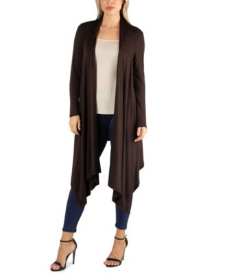 knee length cardigan sweater womens