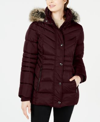 macys womens puffer coats