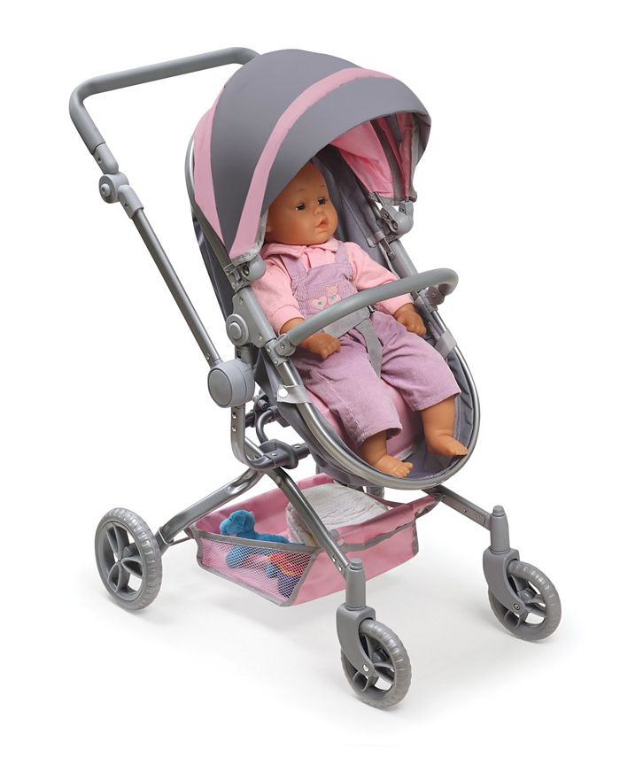 Badger Basket Daydream MultiFunction Single Doll Pram Stroller