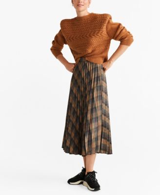 mango midi skirt