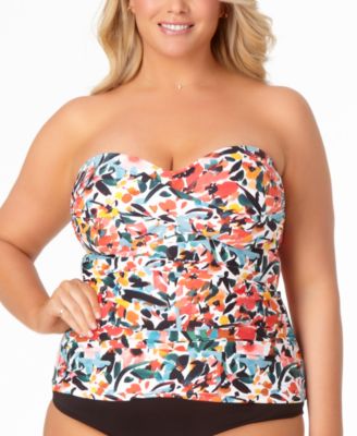 tube top swimsuits plus size