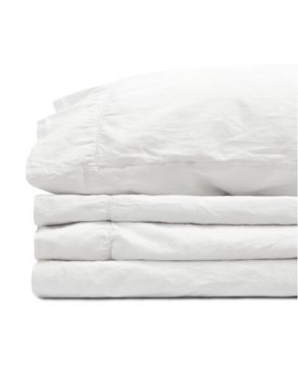Jennifer Adams Home Jennifer Adams Relaxed Cotton Sateen Twin Xl Sheet Set Reviews Sheets Pillowcases Bed Bath Macy S