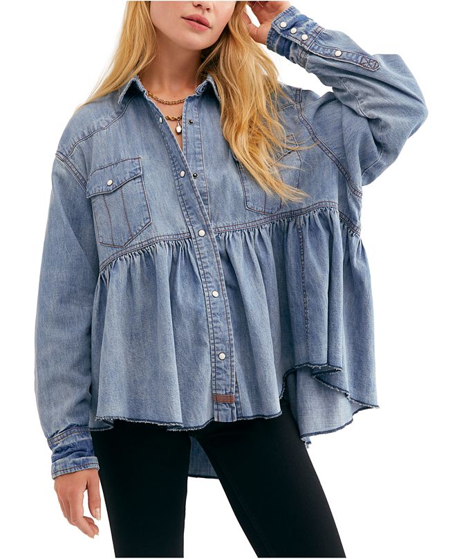 Free People Dylan Baby Doll Top