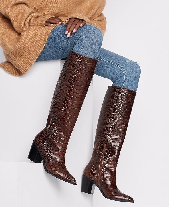 ALDO Women's Ibila Tall Leather Boots & Reviews - Boots - Shoes - Macy's