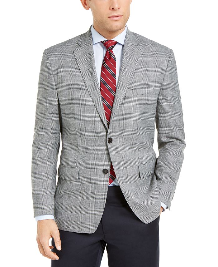 Lauren Ralph Lauren Men S Classic Fit Ultraflex Black White Plaid Sport Coat Reviews Blazers Sport Coats Men Macy S Master every dress code with the perfect piece from the ralph lauren dress range. men s classic fit ultraflex black white plaid sport coat