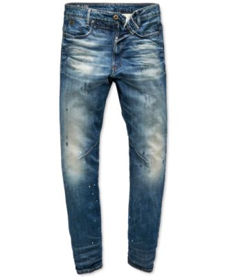 Slim-Fit Paint Splatter Jeans, Created 