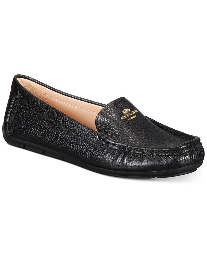 coach marley driver loafers blue