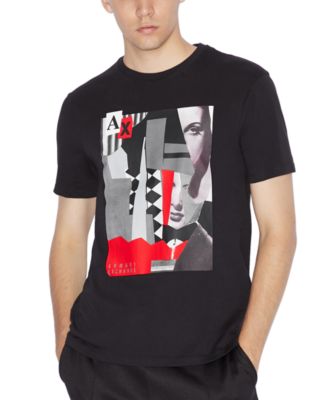 armani exchange graphic tee