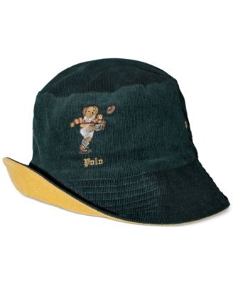 polo ralph lauren bear bucket hat