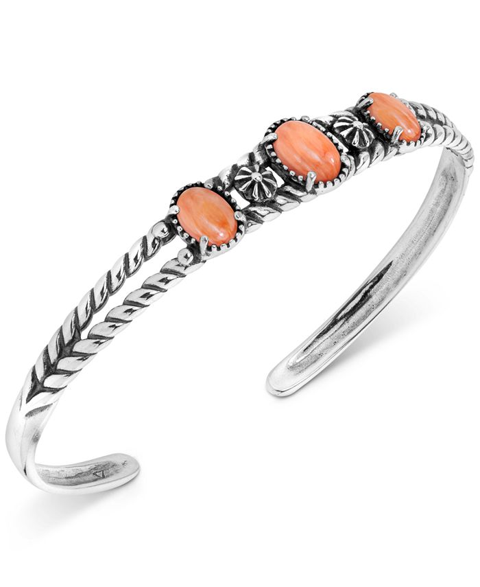 orange spiny oyster bracelet
