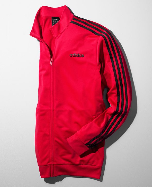 adidas Men's Essentials 3Stripes Tricot Track Jacket & Reviews Coats