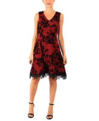 macys wine dresses
