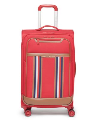 tommy hilfiger red suitcase