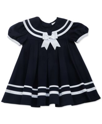 baby girl sailor dress and hat