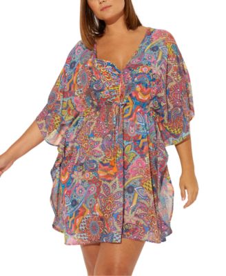 plus size caftan cover up