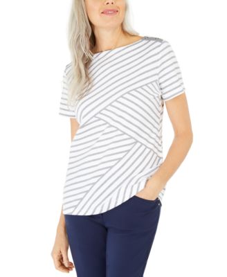 macy's asymmetrical tops