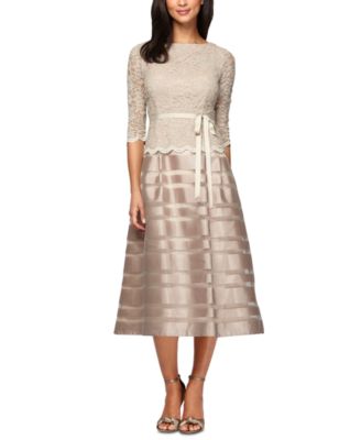 alex evenings long taffeta skirt