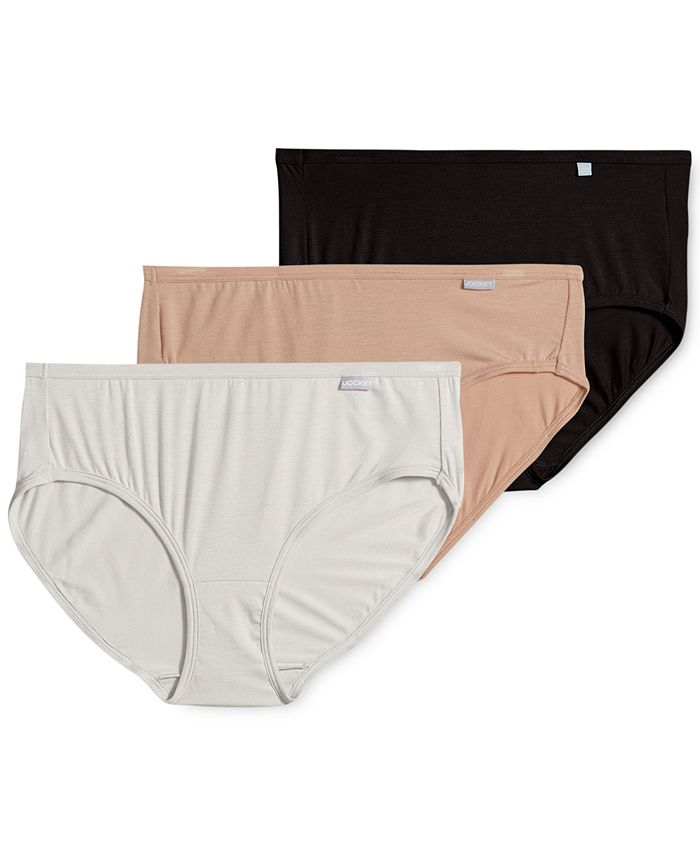 Jockey Women's 3Pk. Supersoft Hipster Underwear 2072 & Reviews Bras