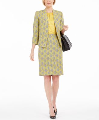 macy's kasper petite suits