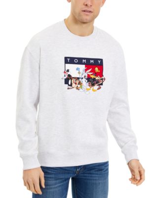 tommy hilfiger grey jumper mens