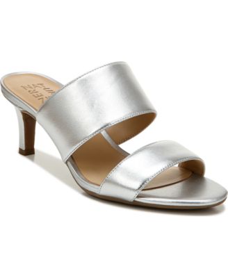 macys shoes silver sandals