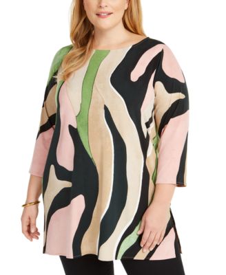 plus size macys tops