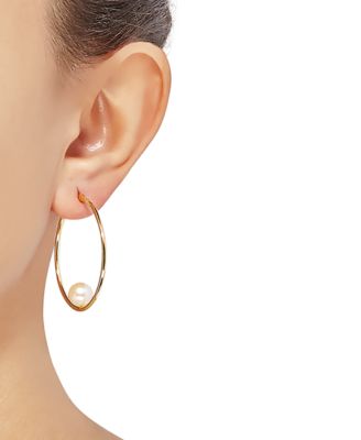 Hoop Earrings in 14k Gold-Plated 