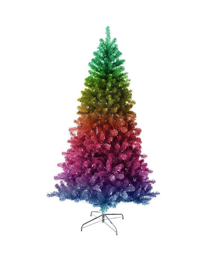 Kurt Adler 5 Foot Pre Lit Twinkly Led Pine Tree Reviews Shop All Holiday Home Macy S Every twinkly led contains 3 new generation rgb leds and a chip that's able to connect with a single string to the. macy s