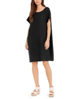 eileen fisher cotton dress