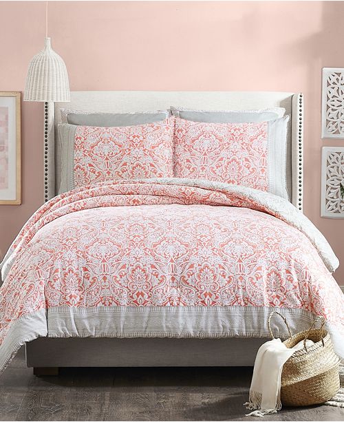 Jessica Simpson Coral Gables 3 Piece King Comforter Set Reviews Comforters Fashion Bed Bath Macy S