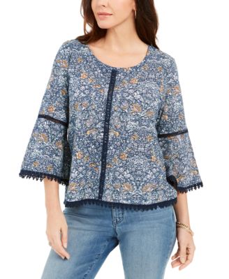 macy's women's style and co tops