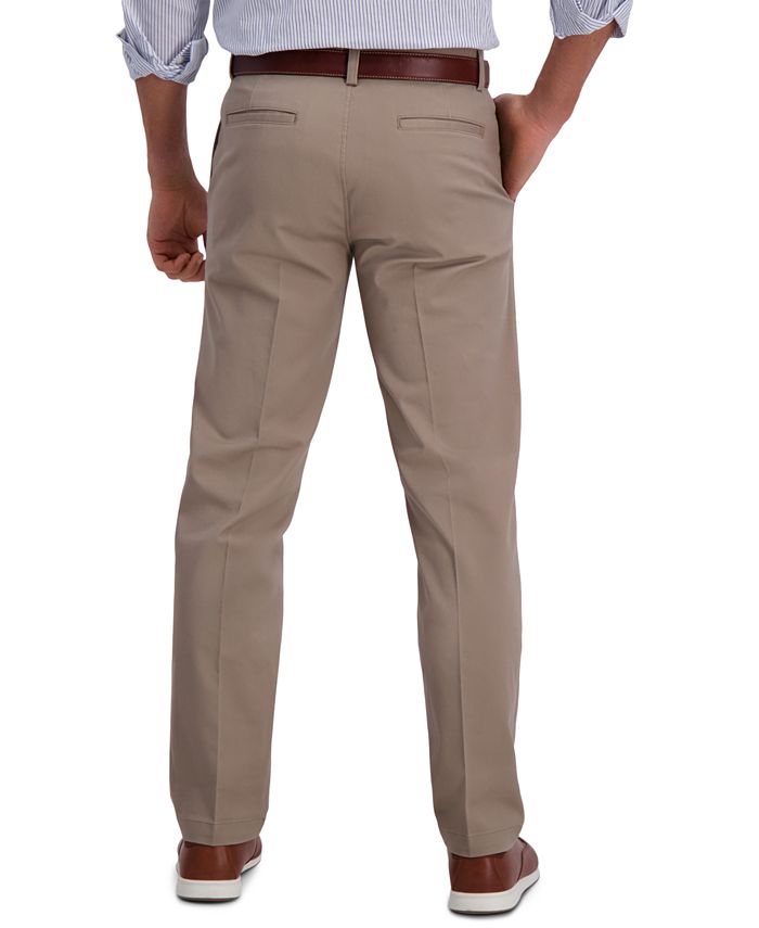 Haggar Men's Premium Comfort Classic-Fit Stretch Dress Pants & Reviews ...