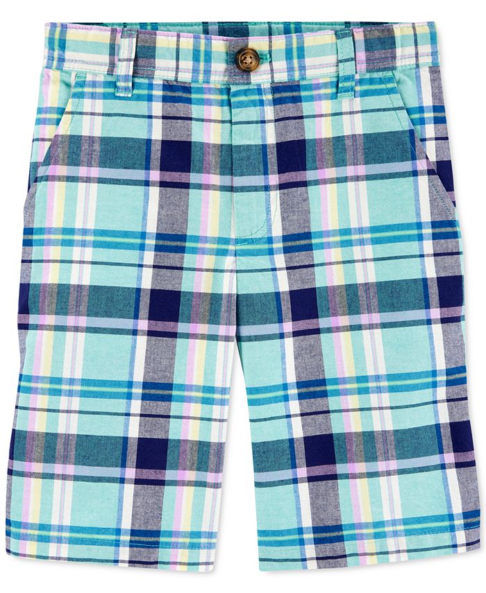 Carter S Little Boys Plaid Flat Front Cotton Shorts Reviews Shorts Kids Macy S Open your wardrobe to our designer bermuda shorts at farfetch. carter s little boys plaid flat front